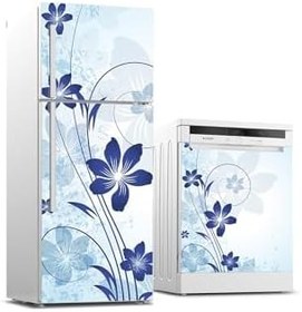 Resim Buzdolabı Ve Bulaşık Makinesi Takım Sticker 0152 