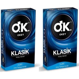 Resim Okey Klasik Prezervatif 10'lu x 2 