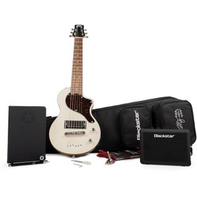Resim Blackstar Carry On Deluxe Gitar Seti (Vintage White) 