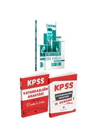 Resim 2026 Kpss'nin Anahtarı Vatandaşlık Pratik Notlar + Deneme + Benim Hocam Vatandaşlık Soru Bankası 