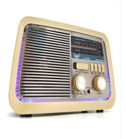 Resim teknotrust Ahşap Klasik Radyo, Usb, Bluetooth, 3 Bant, Nostaljik, Şık Tasarım 