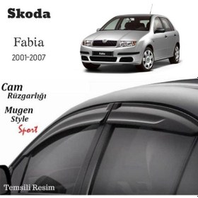 Resim Skoda Fabia Mugen Cam Rüzgarlığı 2001-2007 