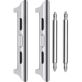 Resim Microcase Apple Watch 42-44-45 Mm To 22 Mm Çevirici Metal Kordon Kayış Adaptörü Set - Al3135 