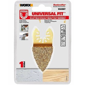 Resim Genel Markalar WA4967 Çok Amaçlı Raspalama Makinası İçin 33x33mm Karbür Kaplama Harç, Boya, Yapıştırıcı Univer 