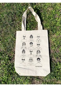 Resim Aysun Bayhan Konsept 300 Gram Çift Baskılı Kanvas Alışveriş Çantası 32×40 cm 