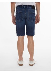 Resim Ltb Elrond Slim Jean Erkek Bermuda Şort 010096054014438 - 55445 Koyu Mavi 