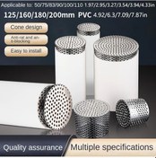 Resim Meridiangoods 110mm Paslanmaz Çelik Çatı Drenaj Kapağı, Tıkanmaz Yağmur Oluğu Filtreli 