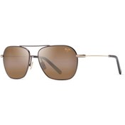 Resim Maui Jim 0886s 003-01 55-16 Unisex Güneş Gözlüğü Altın 