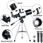 Resim Jwin Jt-30070 Tripodlu Teleskop 