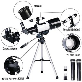 Resim Jwin Jt-30070 Tripodlu Teleskop 