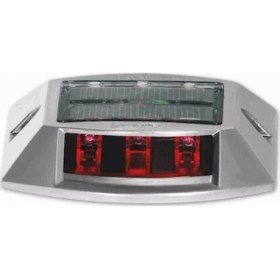 Resim Evelux 11920 Slk - Güneş Enerjili Solar Yol Butonu Kırmızı 