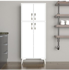 Resim Büyük Boy Çok Amaçlı Dolap Beyaz - Mdl0101 