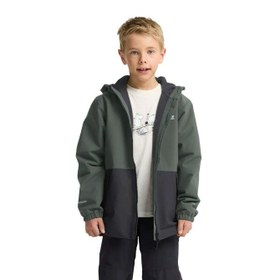 Resim Jack Wolfskin Snow Days Unisex Çocuk Yeşil Outdoor Ceketi 
