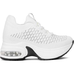 Resim Guja 25Y300-22 Kadın Triko Taşlı Balon Taban Streç Spor Ayakkabı 