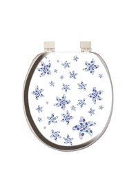 Resim Softy Jumbo Desenli Yumuşak Klozet Kapağı Beyaz 8691580115103 