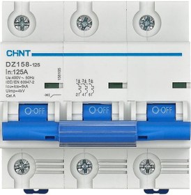 Resim Chint 158093 Dz158 3x100a 10ka C Otomatik Sigorta 