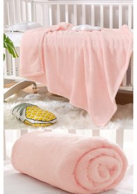 Resim Bundera Nomi Bebek Battaniyesi Pembe 100 X 120 Cm Pembe 