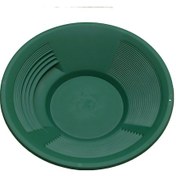Resim Gold Pan Altın Tavası Altın Yakalama Eleği Yıkama Leğeni Yeşil 