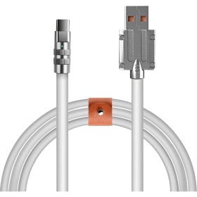 Resim Hızlı Şarj USB To Type-C Ultra Güçlü Şarj Kablosu 1 Metre 