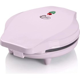 Resim Mini Kurabiye Yapmak Için Waffle Makinesi, Hayvan Motifli, 700W, Pembe, Yapışmaz Kaplama 