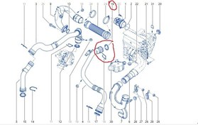 Resim MAIS 7701071148 | Renault Megane 3 2010-2015 1.5 dCi Turbo Boru Conta Orıngi 