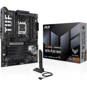 Resim SHC4200 Tuf Gaming X870-PLUS Wifi Ddr5 8000MHZ 1xhdmi 2xusb4 4xm.2 Am5 Atx (Amd Am5 9000/8000/7000 Ser 