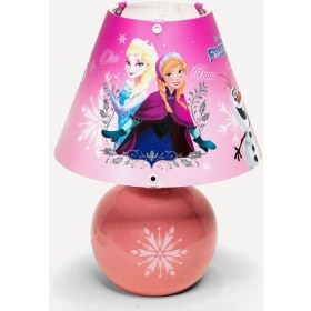 Resim Eslight Frozen Elsa Ve Anna Çocuk Odası Abajur 