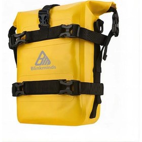 Resim Leezsing "su Geçirmez 8l Motosiklet Çantası - Pvc Malzeme, Ayarlanabilir Omuz Askısı, Çok Amaçlı" Diğer 