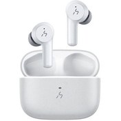 Resim Hakii Time Pro TWS Bluetooth Kulaklık - ANC, ENC, Game Mode Bluetooth 5.2 - Beyaz Distribütör Garantili, Stoktan Hızlı Kargo