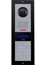 Resim Audıo 003002 Bus Plus 2x16 Ve 4x16 Lcd Ekranlı Zil Paneli Mekanik Butonlu Siyah Şase 