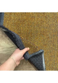 Resim Hoom Rugs Kilim Turuncu Kaymaz Tabanlı Yıkanabilir Düz Renk Halı Turuncu 