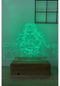 Resim Kyojuro Rengoku - Demon Slayer 16 Renk Anime Gece Lambası 