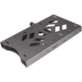 Resim GP KOMPOZİT Honda PCX 125 / 150 2011-2025 Uyumlu Kızaklı Arka Çanta Demiri Siyah 