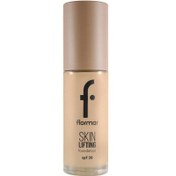 Resim Flormar Skin Lifting Sıkılaştırıcı Bakım Yapan Kremsi Dokulu SPF30 Fondöten - 100 Sand 