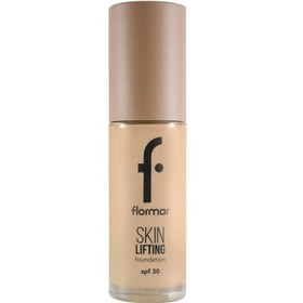 Resim Flormar Skin Lifting Sıkılaştırıcı Bakım Yapan Kremsi Dokulu SPF30 Fondöten - 100 Sand 