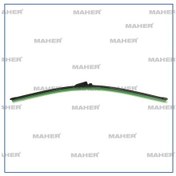 Resim Maher Silecek Süpürgesi Tek Tip Retrofıt Üniversal 15" Muz 380mm Mhr-11425 