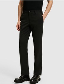 Resim Cacharel Siyah Slim Fit Beli Lastikli Pantolon 