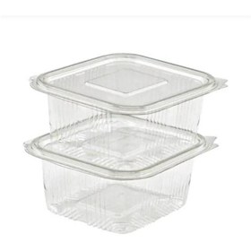 Resim Gold ambalaj Plastik Sızdırmaz Kap 500 Gr Cc Kullan At Tek Kullanımlık Plastik Kapaklı Kase 50 Adet 