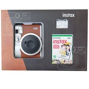 Resim Instax Mini 90 Box Kahverengi Fotoğraf Makinesi 