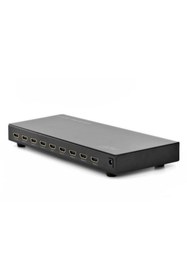 Resim Genel Markalar 8 Port HDMI Çoklayıcı, 1080p, 3D, HDMI High Speed, 2.25 Ghz/225 MHz, Metal Şasi, siyah renk 