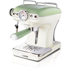 Resim Ariete Vintage Espresso Kahve Makinesi Yeşil 1389/14 