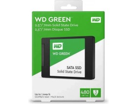 Resim Fantastik Store Wd Green, WDS480G3G0A, 480GB, 545/465, 3D Nand, 2,5&amp;quot; Sata, SSD 