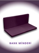Resim Dekosoy Arkalıklı Bank Minderi 110x50x5cm Mor 