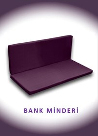 Resim Dekosoy Arkalıklı Bank Minderi 110x50x5cm Mor 