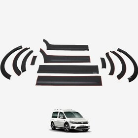 Resim Volkswagen Caddy 2015-2020 Dodik Set 12 Parça Kısa Şase Sol Sürgü 