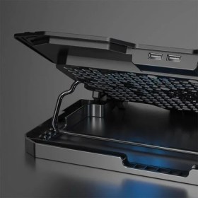 Resim Gamebooster GB-NS50 15-17" Siyah 2-Fanlı Notebook Soğutucu 