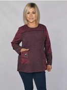 Resim Mılalonıa Büyük Beden Tunik 175360374 Bordo 