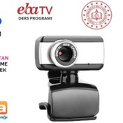 Resim HD Webcam Eba Uzaktan Eğitim İçin Mikrofonlu Webcam Eba