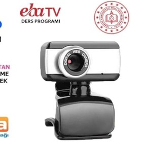 Resim HD Webcam Eba Uzaktan Eğitim İçin Mikrofonlu Webcam 