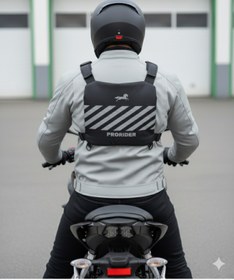 Resim PRORIDER Motosiklet Göğüs Çantası Yeni Nesil | Ayarlanabilir Kayışlı Klipsli Yelek Tipi Suya Dayanıklı Çanta 
